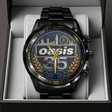 Oasis 35th Anniversary Black Stainless Steel Watch - TANTN24649