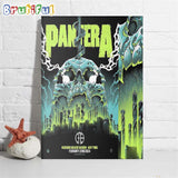 Official New Poster Pantera For Their Show This Evening At Madison Square Garden New York February 22ND 2024 Poster Canvas