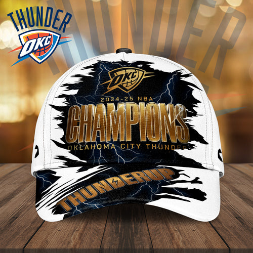 Oklahoma City Thunder 2025 NBA Champions Classic Cap – MAITM 11754