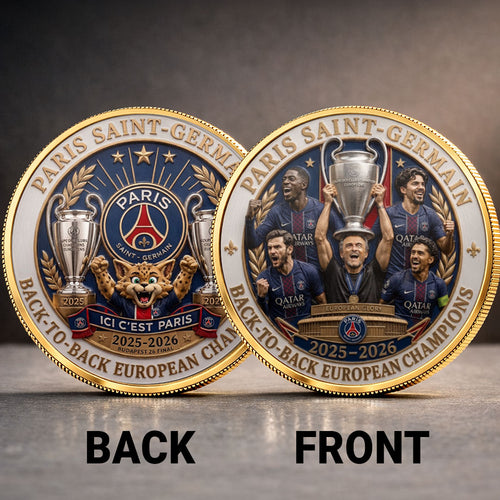 Paris Saint-Germain Champions of Europe 25/26 Commemorative Coin – TANTN23312
