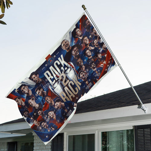 Paris Saint-Germain 25/26 Champions League Champions 3D Double-side House Flag – GNE6743