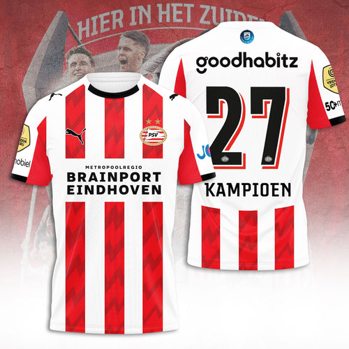 PSV Eindhoven Champions 2026 3D Apparel – TANTN22167