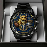 Penn State Nittany Lions Football 170th Anniversary 2025 Black Stainless Steel Watch – TANTN16147
