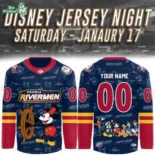 Peoria Rivermen ”Disney Jersey Night” Hockey Jersey