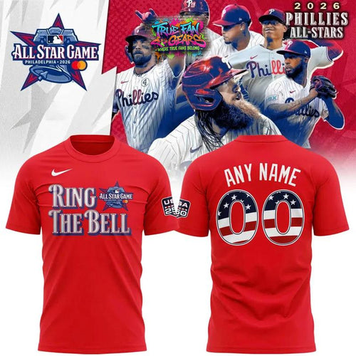 Philadelphia Phillies All Star Game Ring The Bell 2026 Limited Edition Tee Shirt