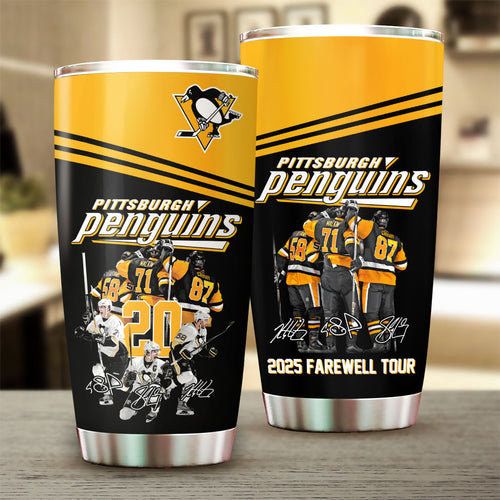 Pittsburgh Penguins 2025 Farewell Tour Tumbler Cup – TANTN18605