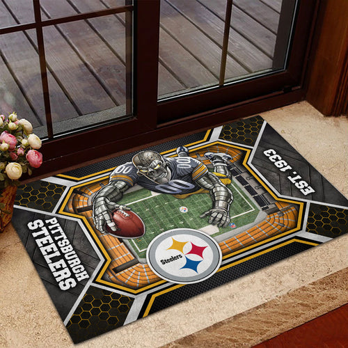 Pittsburgh Steelers Custom Doormat – HOATT12634