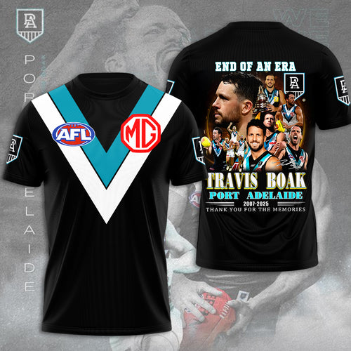 Port Adelaide FC x Travis Boak 3D Apparel – MAITM12649
