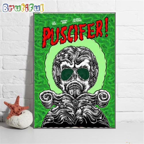 Puscifer April 2024 Los Angeles Ca Hollywood Bowl Wall Art Poster Canvas