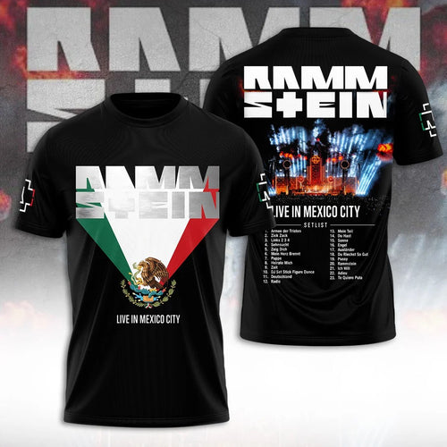 Rammstein Live In Mexico City 3D Apparel – TANTN25714