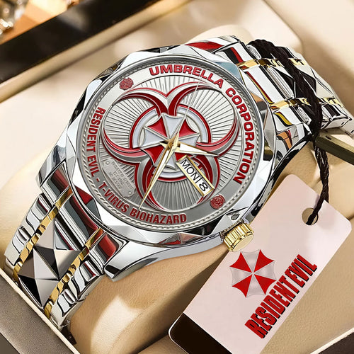 Resident Evil 30th Anniversary Alloy Luxury Quartz Watch – TMTHU4749