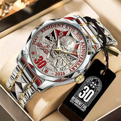 Resident Evil Requiem Alloy Luxury Quartz Watch – TANTN21913