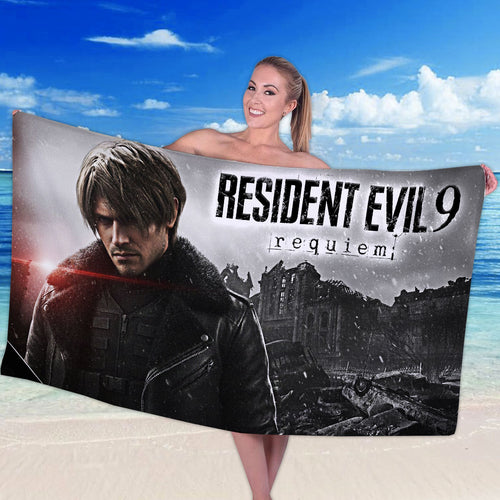 Resident Evil Requiem Rectangle Beach Towel – HOATT16487