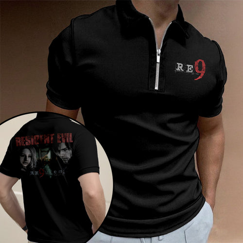 Resident Evil Requiem Zip Polo Shirt – TANTN21453