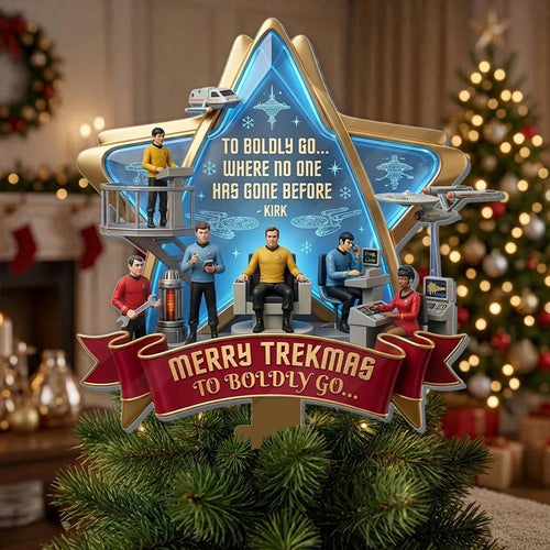 Star Trek Christmas Tree Topper – TMTHU9620