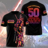 Star Wars 50 years Anniversary 3D Apparel – TMTHU705