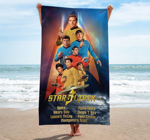 Star Trek Rectangle Beach Towel – GNENEW673