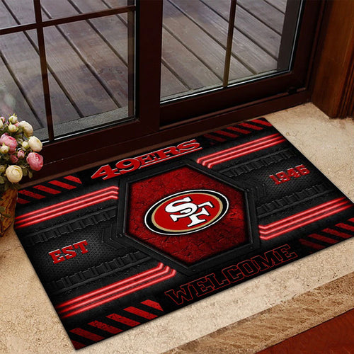 San Francisco 49ers Custom Doormat – MAITM13178