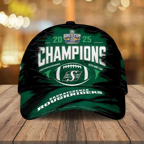 Saskatchewan Roughriders 2025 Grey Cup Champions Classic Cap – TANTN18828
