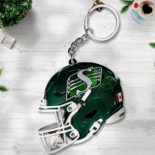 Saskatchewan Roughriders 2025 Grey Cup Champions Custom Shape 2-sided Keychain – TANTN18848