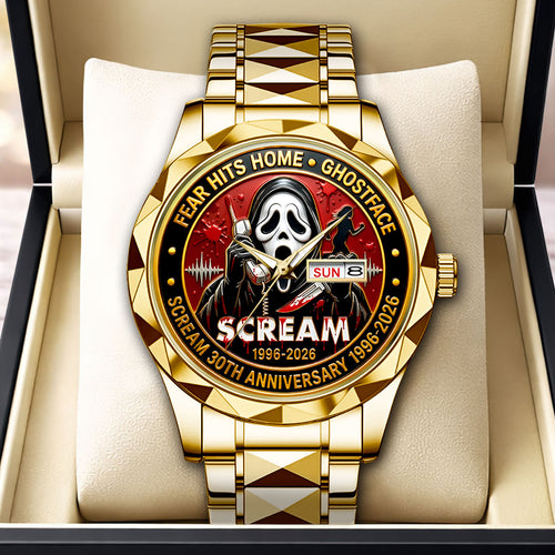Scream 30th Anniversary Alloy Luxury Quartz Watch – HOATT16937