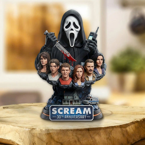 Scream 30th Anniversary Custom Shape Acrylic Plaque – TMTHU3845