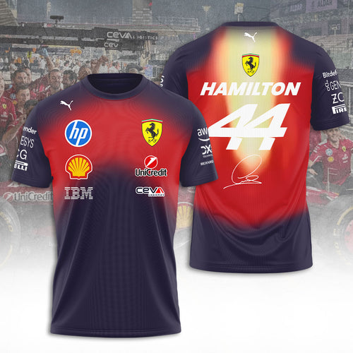 Scuderia Ferrari F1 Team x Lewis Hamilton 2026 3D Apparel – TANTN22476