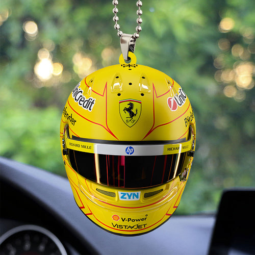 Scuderia Ferrari F1 Team x Lewis Hamilton 2026 Custom shape 2-sided Acrylic Car Ornament – TANTN21056