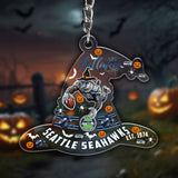 Seattle Seahawks Custom Shape 1-side Printed Acrylic Keychain – HOATT12992