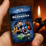 Seattle Seahawks Zippo Lighter Case (No Insert) – HOATT13338