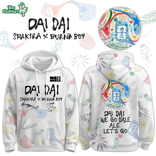 Shakira x Burna Boy x World Cup 2026 “DAI DAI” Limited Edition Hoodie