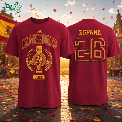 Spain Adidas 2026 FIFA World Cup Champions Trophy Shirt
