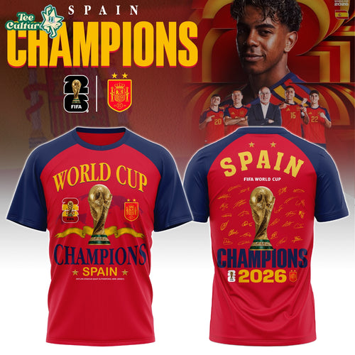 Spain Special World Cup Champions 2026 Limited Edition T.shirt #2