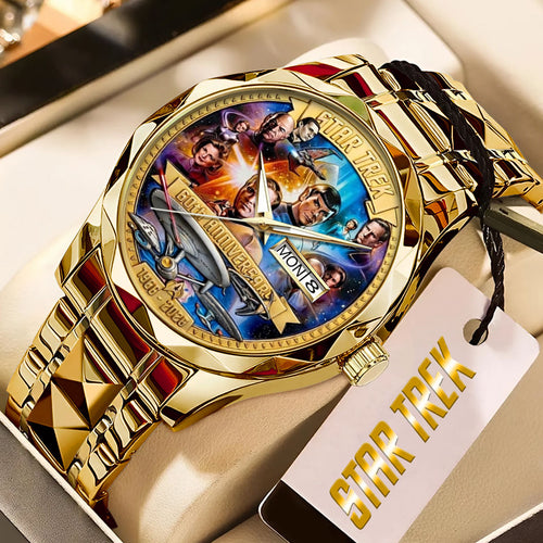 Star Trek 60th Anniversary 2026 Alloy Luxury Quartz Watch – TMTHU4867