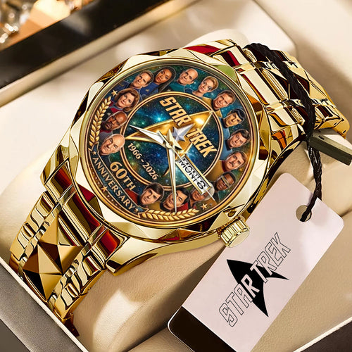 Star Trek 60th Anniversary 2026 Alloy Luxury Quartz Watch – TMTHU5007