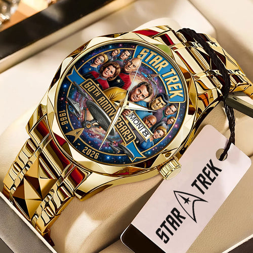 Star Trek 60th Anniversary 2026 Alloy Luxury Quartz Watch – TMTHU5014
