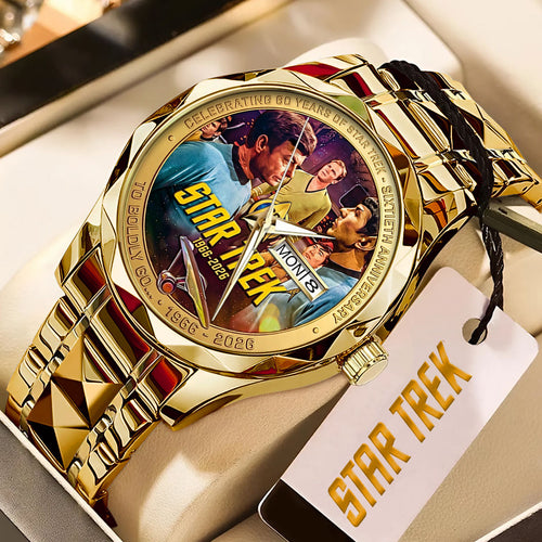 Star Trek 60th Anniversary 2026 Alloy Luxury Quartz Watch – TMTHU6026