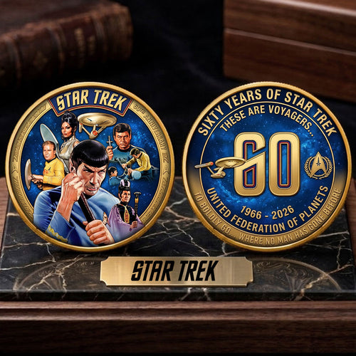 Star Trek 60th Anniversary 2026 Commemorative Coin – TMTHU5522