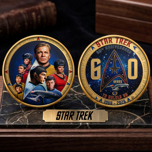 Star Trek 60th Anniversary 2026 Commemorative Coin – TMTHU5523