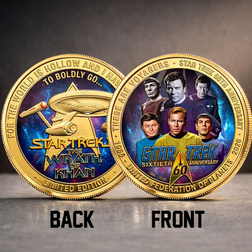 Star Trek 60th Anniversary 2026 Commemorative Coin – TMTHU5524