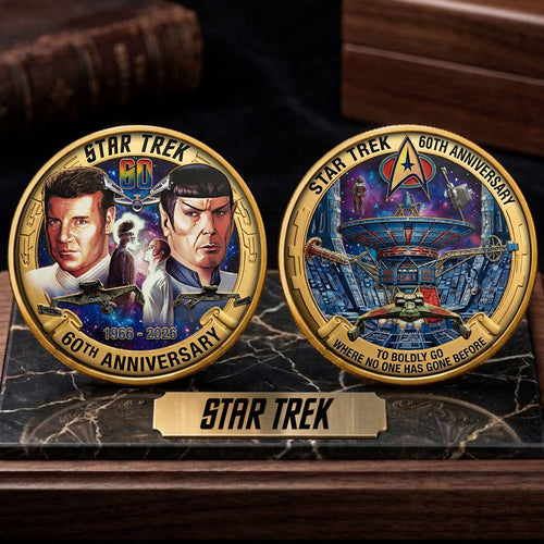 Star Trek 60th Anniversary 2026 Commemorative Coin – TMTHU5470