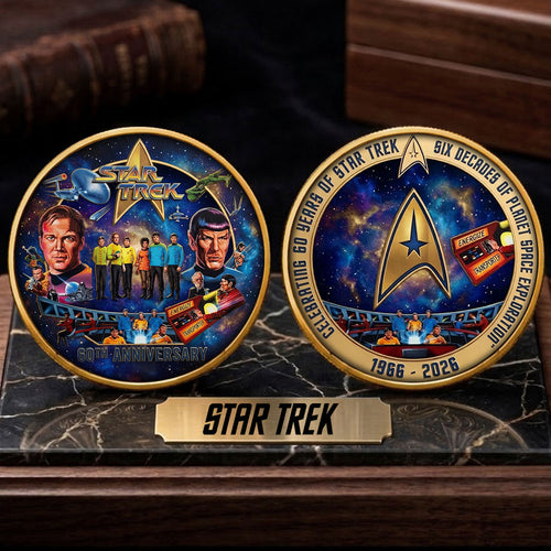 Star Trek 60th Anniversary 2026 Commemorative Coin – TMTHU5671