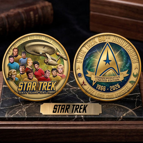 Star Trek 60th Anniversary 2026 Commemorative Coin – TMTHU5888