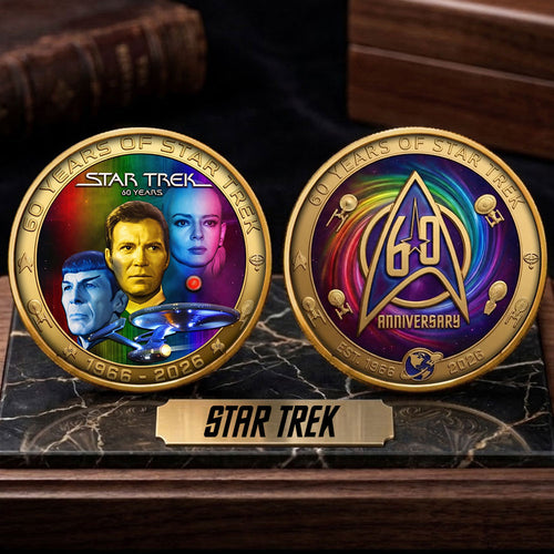 Star Trek 60th Anniversary 2026 Commemorative Coin – TMTHU5942