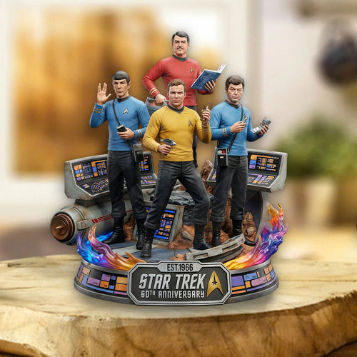 Star Trek 60th Anniversary 2026 Custom Shape Acrylic Plaque – TMTHU4799