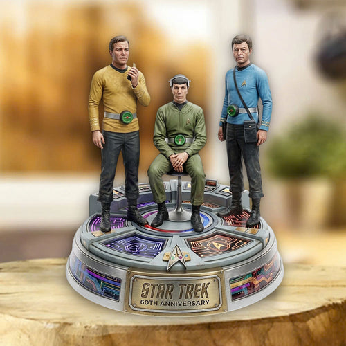 Star Trek 60th Anniversary 2026 Custom Shape Acrylic Plaque – TMTHU5478