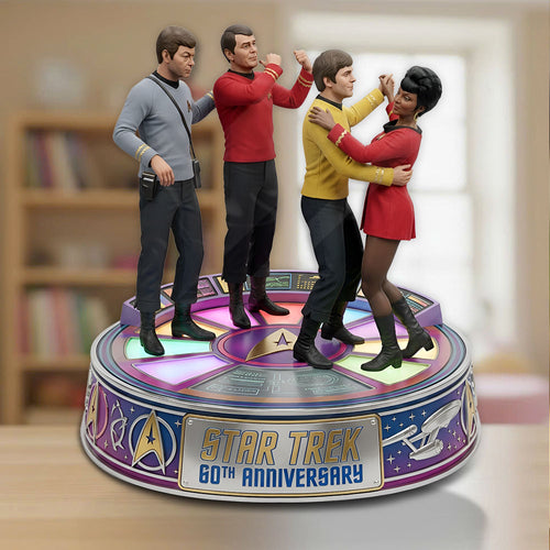 Star Trek 60th Anniversary 2026 Custom Shape Acrylic Plaque – TMTHU5518