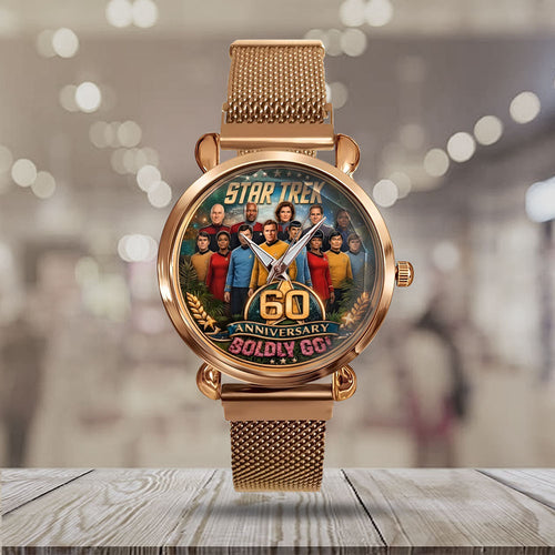 Star Trek 60th Anniversary 2026 Mesh Strap Quartz Watch – TMTHU5012