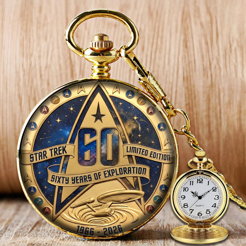 Star Trek 60th Anniversary 2026 Pocket Watch – TMTHU5651