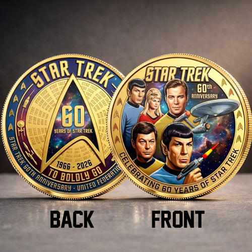 Star Trek 60th Anniversary Commemorative Coin – TMTHU5525